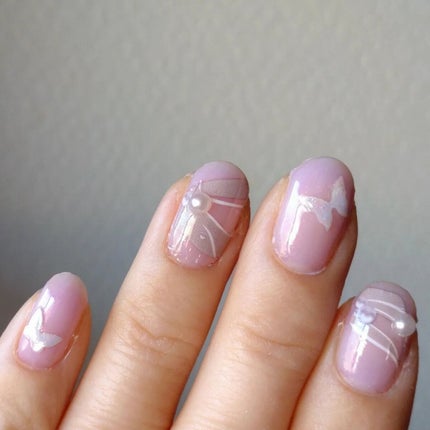 ミルクティ on LIPS 「✴✴パラドゥネイルファンデーション限定色 しあわせラベンダー💜..」(6枚目)