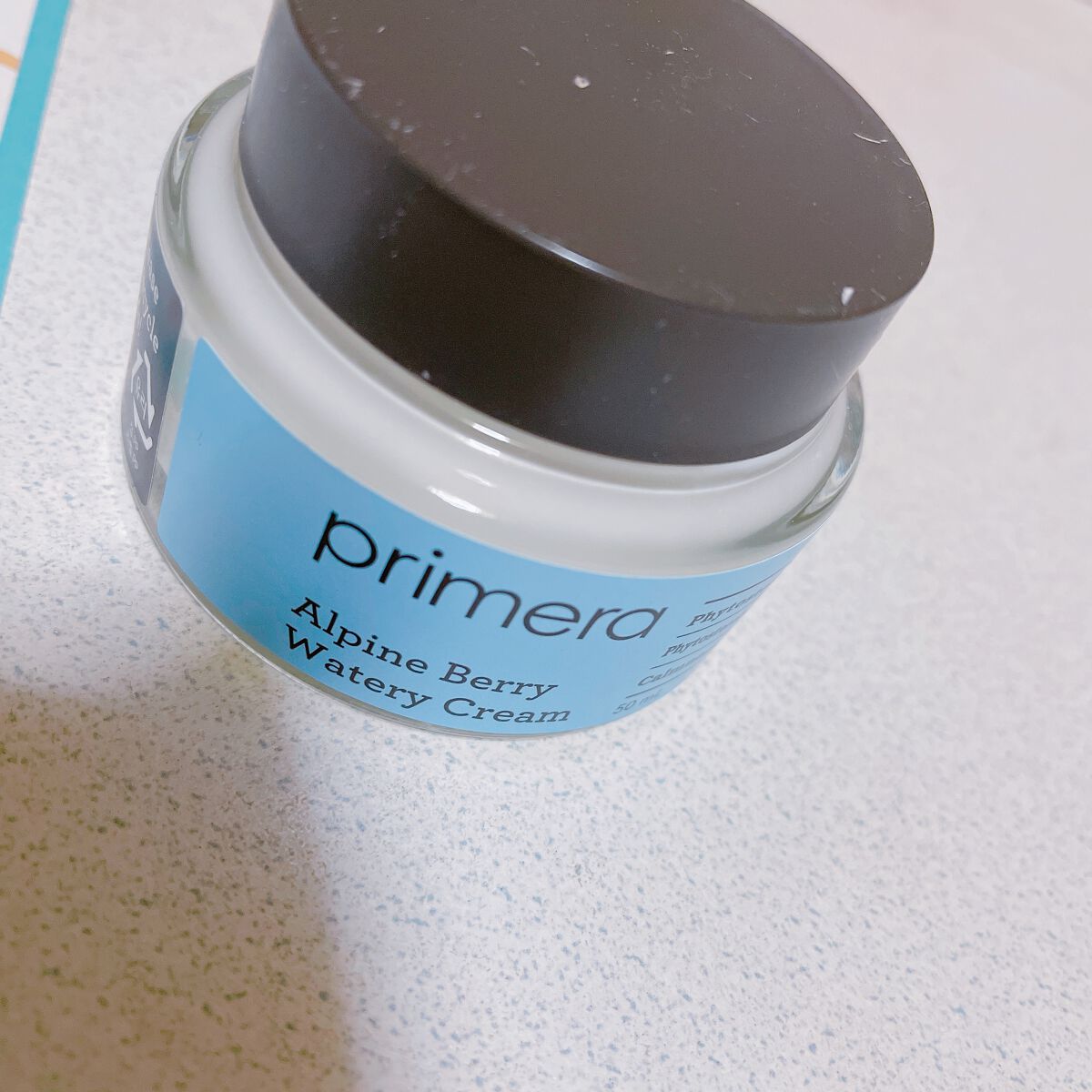 アルパインベリーウォータークリーム 50ml/primera/フェイスクリームを使ったクチコミ（2枚目）