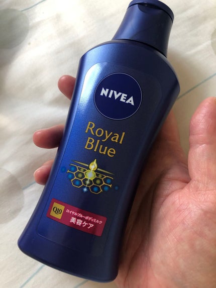 ニベア ロイヤルブルーボディミルク 美容ケア/ニベア/ボディミルクを使ったクチコミ(3枚目)