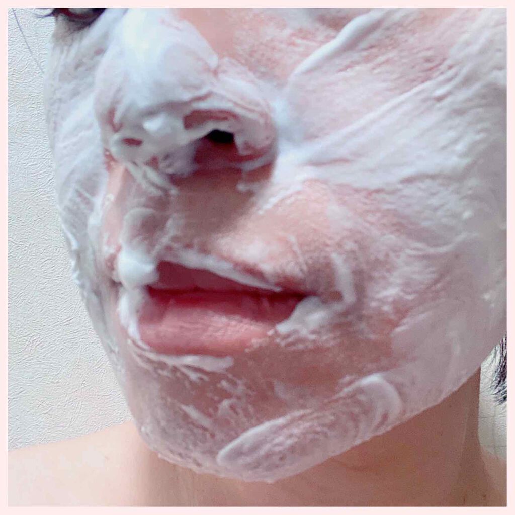 無添加生活 無添加炭酸泡洗顔フォーム/マックス/泡洗顔を使ったクチコミ（3枚目）