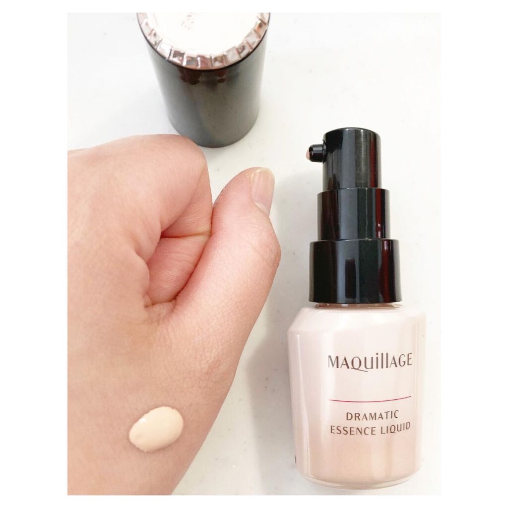 ドラマティックエッセンスリキッド/マキアージュ/リキッドファンデーションを使ったクチコミ(3枚目)