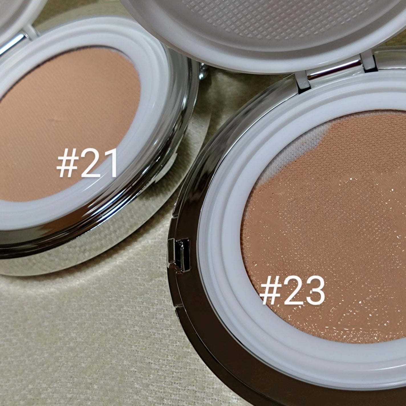 グリーミングテンションパクト/2aN/クリーム・エマルジョンファンデーションを使ったクチコミ(5枚目)