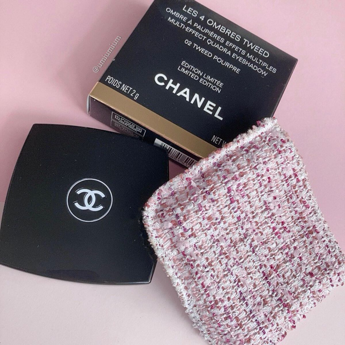 レ キャトル オンブル ツイード/CHANEL/アイシャドウパレットを使ったクチコミ(8枚目)