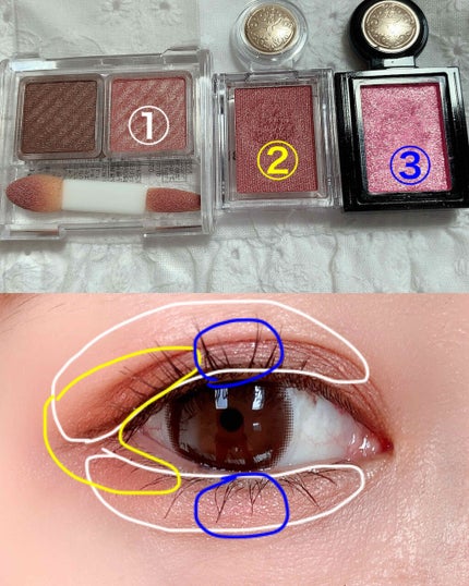 ちふれ アイカラー/ちふれ/アイシャドウパレットを使ったクチコミ(3枚目)