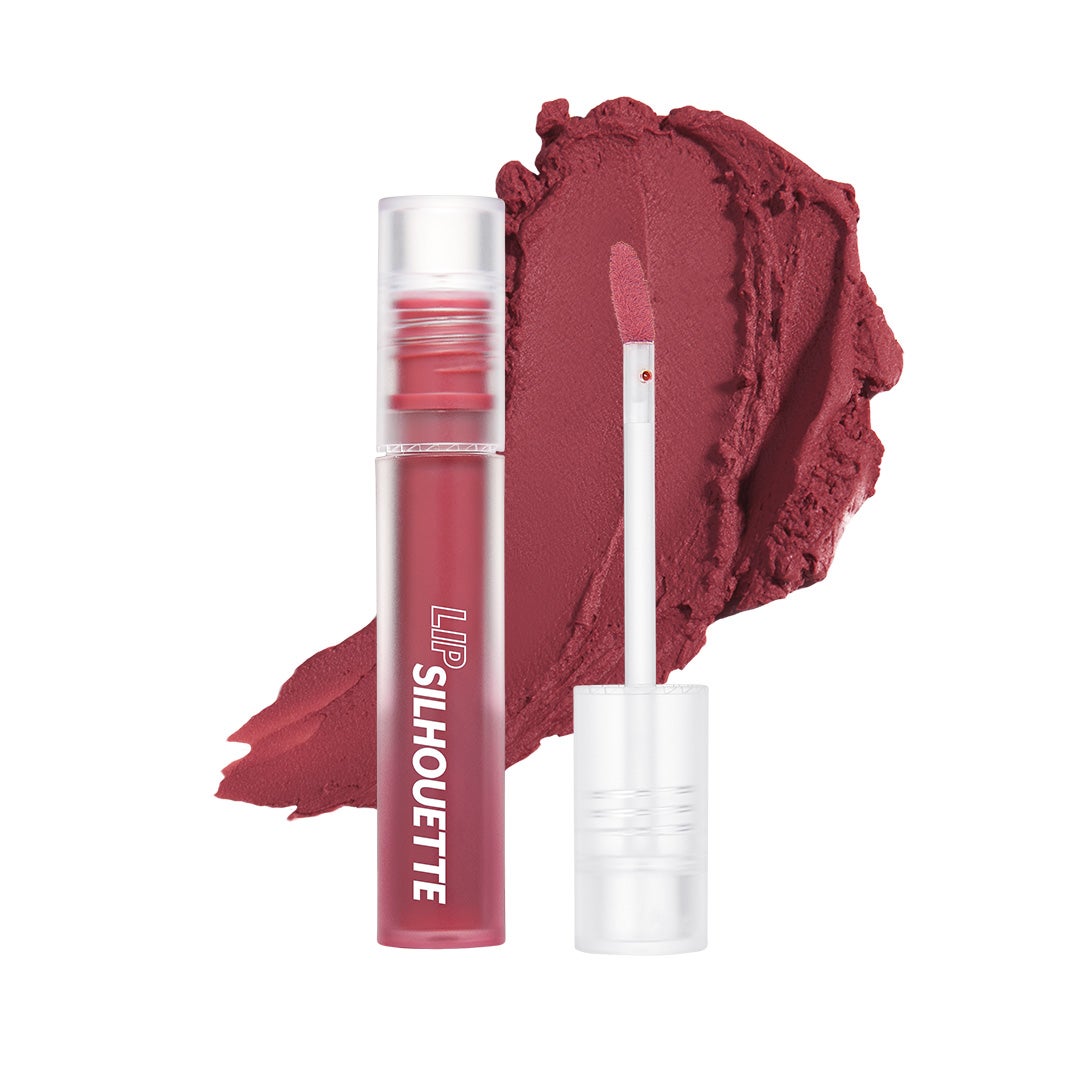 リップシルエットマットベルベットティント 07 クラッシーローズ