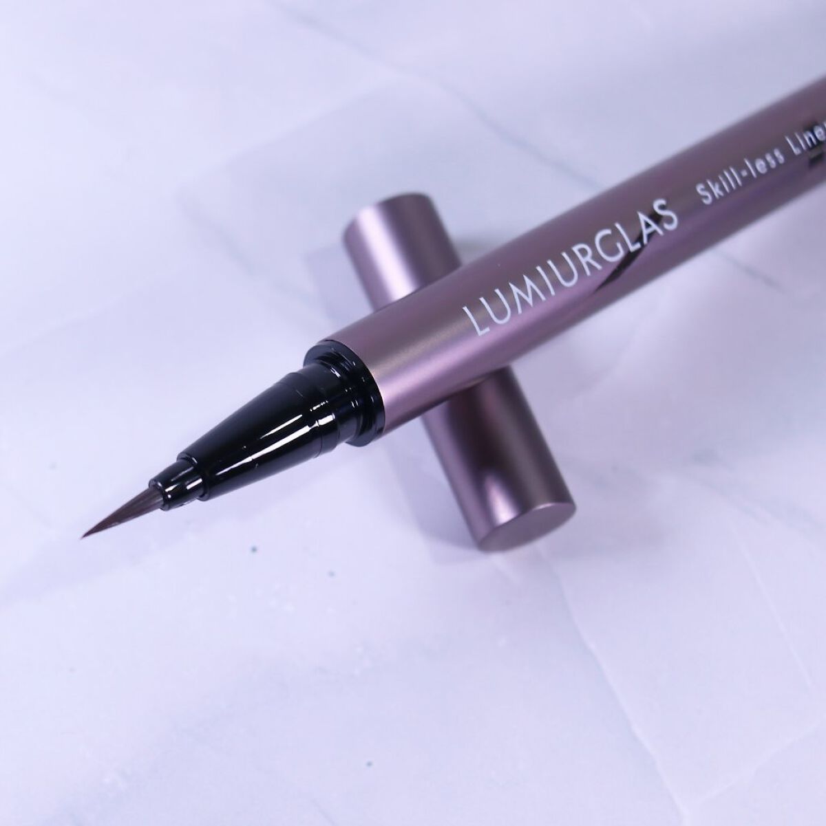 スキルレスライナー/LUMIURGLAS/リキッドアイライナーを使ったクチコミ（2枚目）