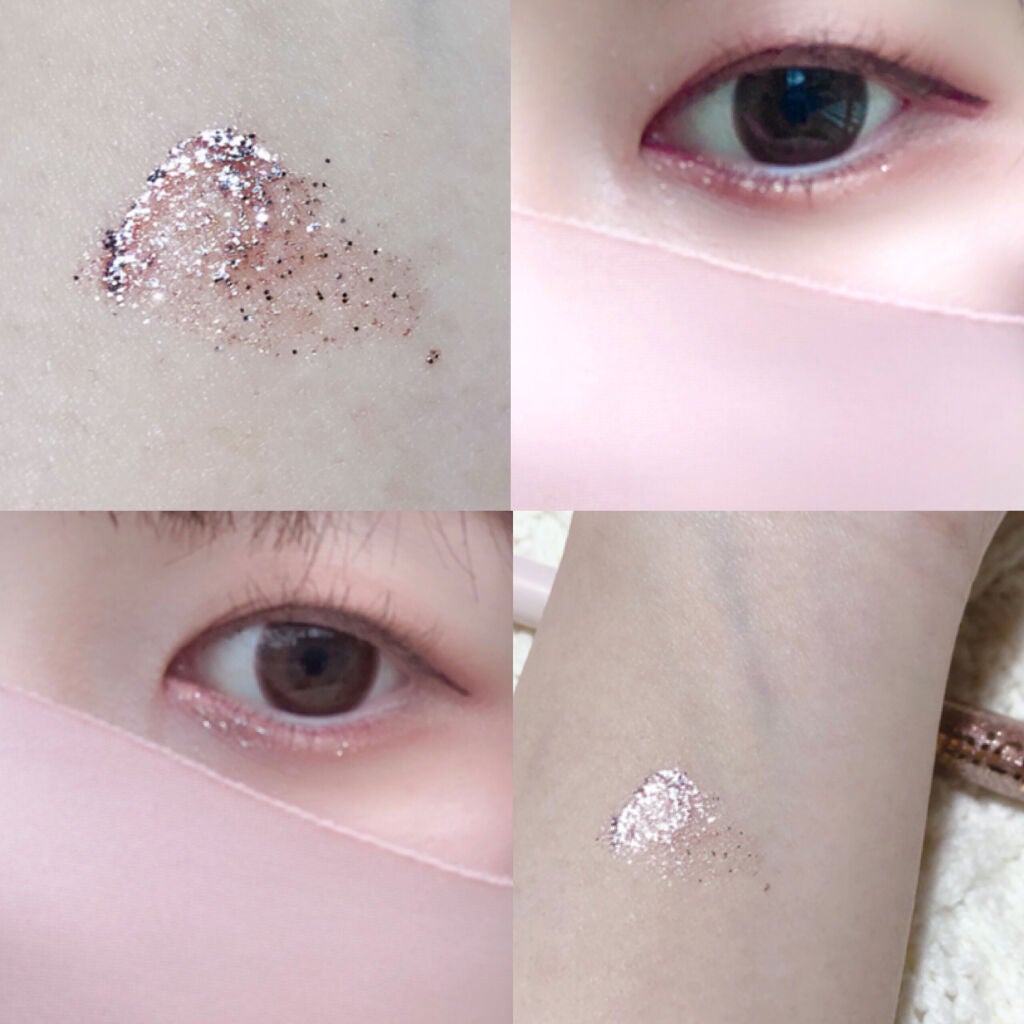 グリッターイルミネーションライナー/CipiCipi/リキッドアイライナーを使ったクチコミ(2枚目)