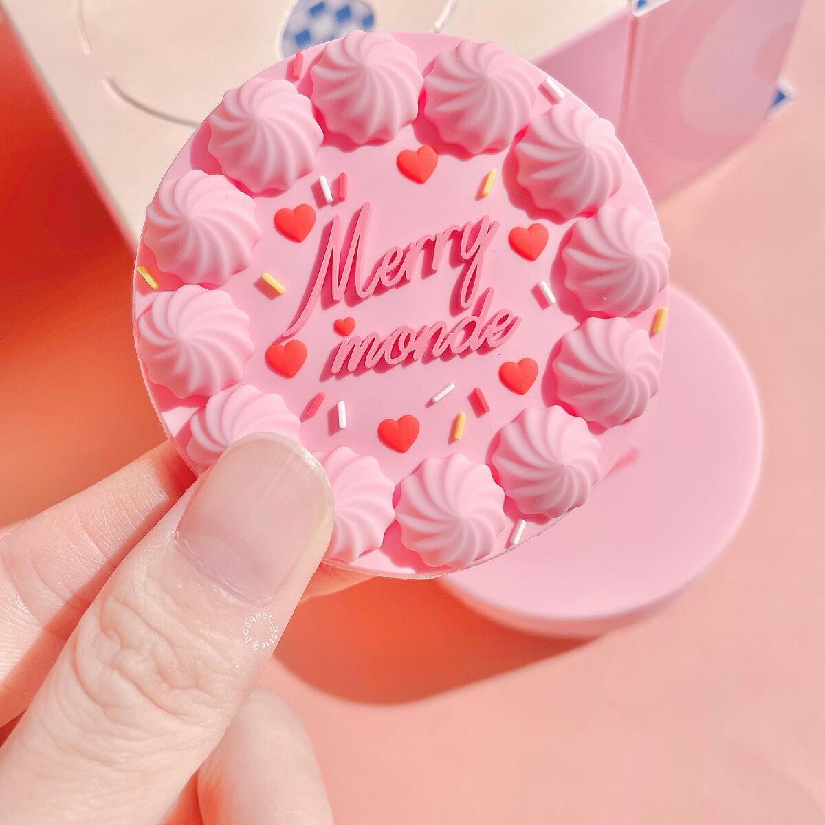 ハッピーユアデイクッション/Merrymonde/クッションファンデーションを使ったクチコミ（2枚目）