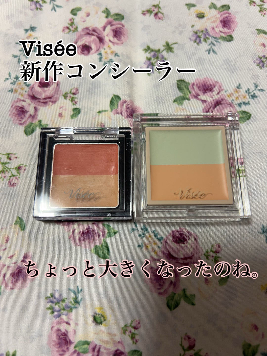 リシェ レッドトリック アイコンシーラー/Visée/パレットコンシーラーを使ったクチコミ(1枚目)