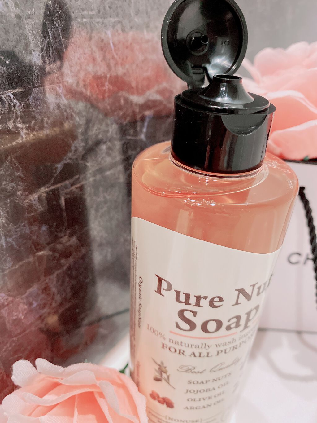 ピュアナッツソープ ホワイトローズの香り/ナチュラセラ/洗顔フォームを使ったクチコミ(2枚目)