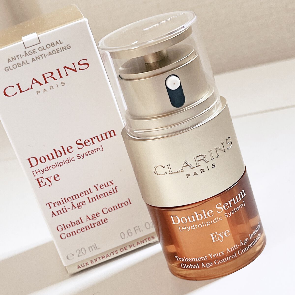 ダブル セーラム アイ/CLARINS/アイケア・アイクリームを使ったクチコミ（1枚目）