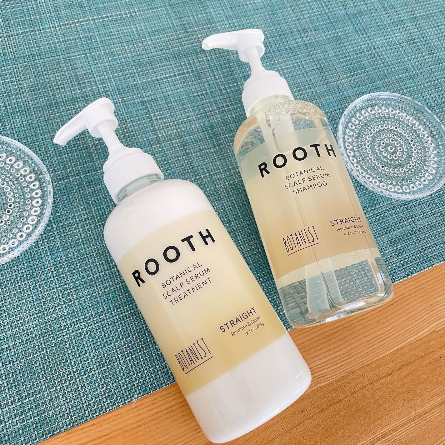 ルース ボタニカルスカルプセラム シャンプー・トリートメント(ストレート)/BOTANIST/市販シャンプーを使ったクチコミ(1枚目)