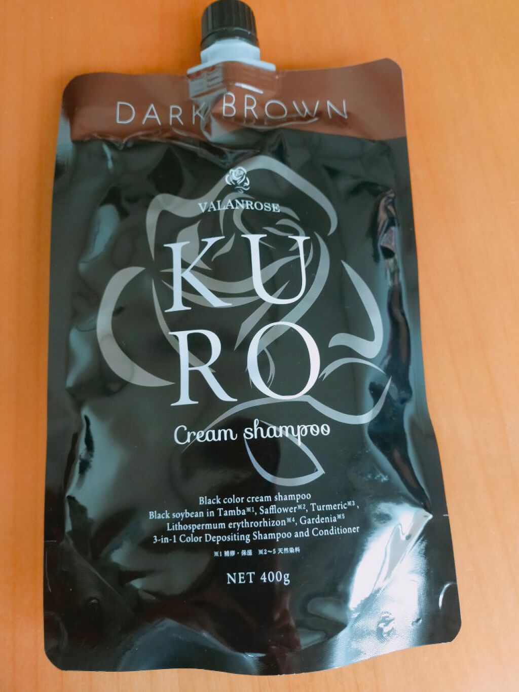 KUROクリームシャンプー/VALANROSE/市販シャンプーを使ったクチコミ（1枚目）