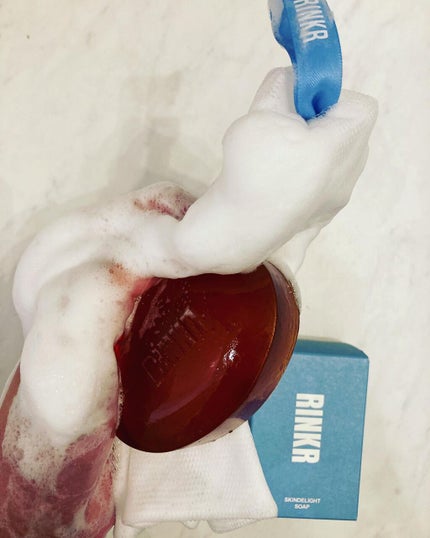 スキンディライトソープ/RINKR/洗顔石鹸を使ったクチコミ(4枚目)