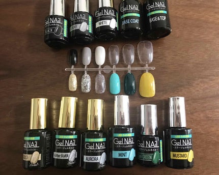 ジェルネイル(ライト対応)/セリア/ジェルネイルを使ったクチコミ(4枚目)