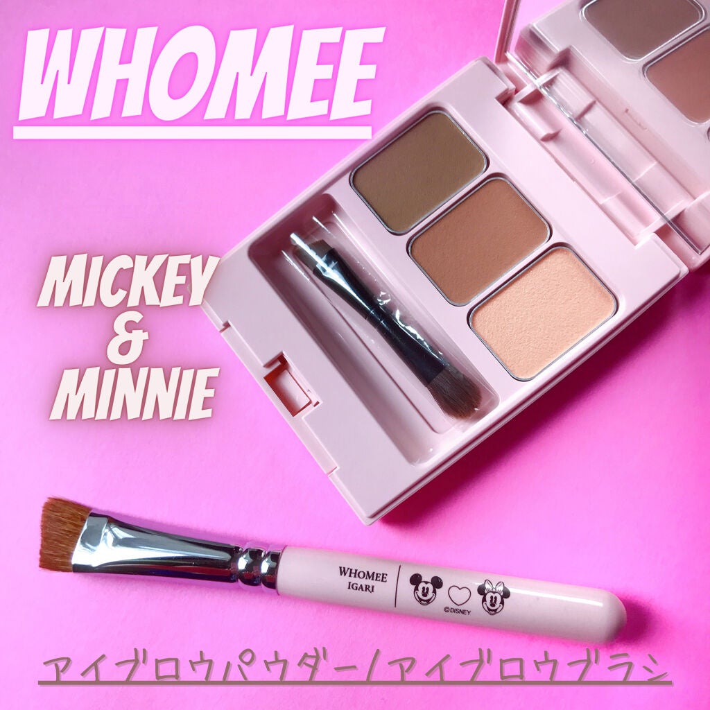 フーミー アイブロウブラシ 熊野筆/WHOMEE/メイクブラシを使ったクチコミ(1枚目)