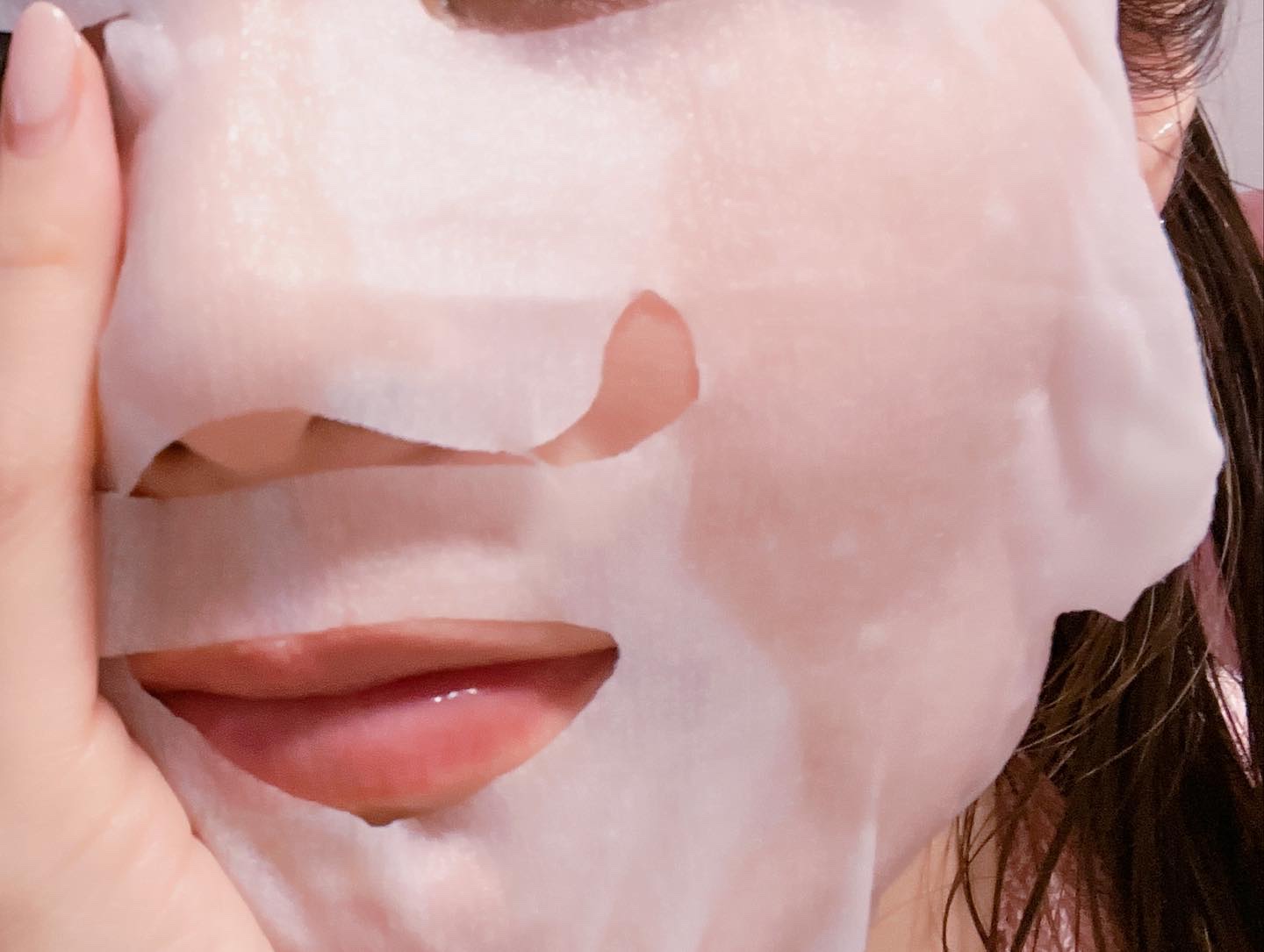 ルルルンOVER45 アイリスブルー（クリア） 32枚入/ルルルン/シートマスク・パックを使ったクチコミ（3枚目）