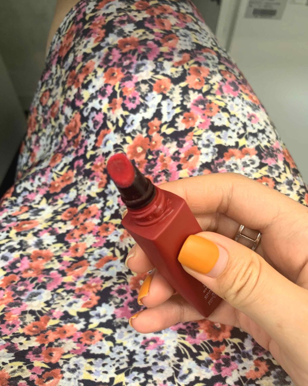 ルージュ アリュール リクィッド パウダー/CHANEL/口紅を使ったクチコミ(3枚目)