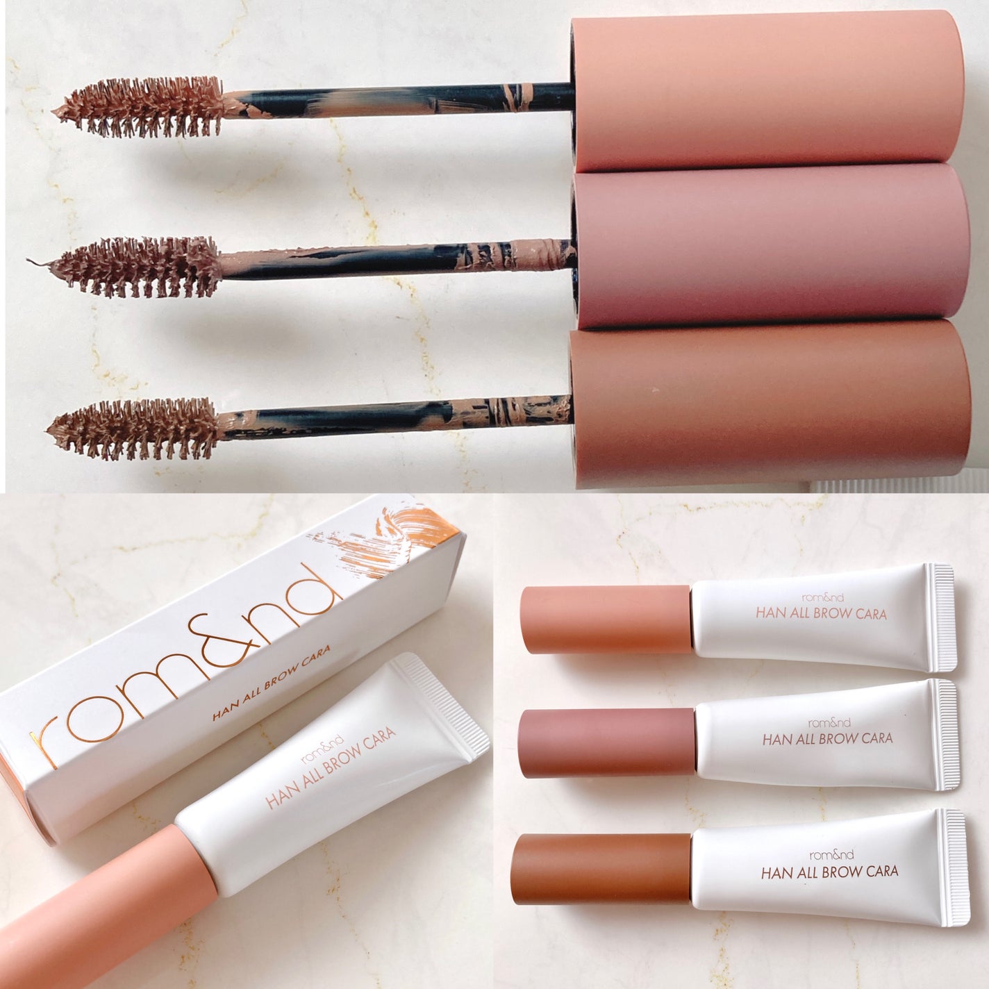 ハンオールブロウカラ/rom&nd/眉マスカラを使ったクチコミ(9枚目)