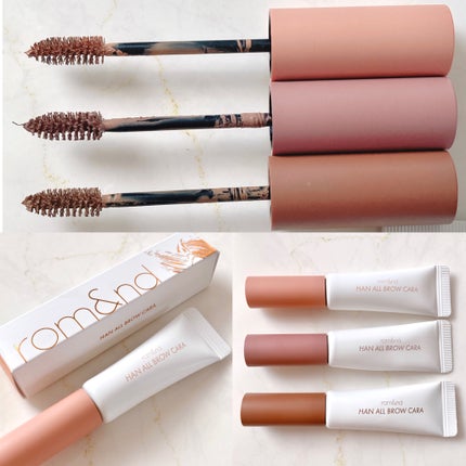 ハンオールブロウカラ/rom&nd/眉マスカラを使ったクチコミ(9枚目)