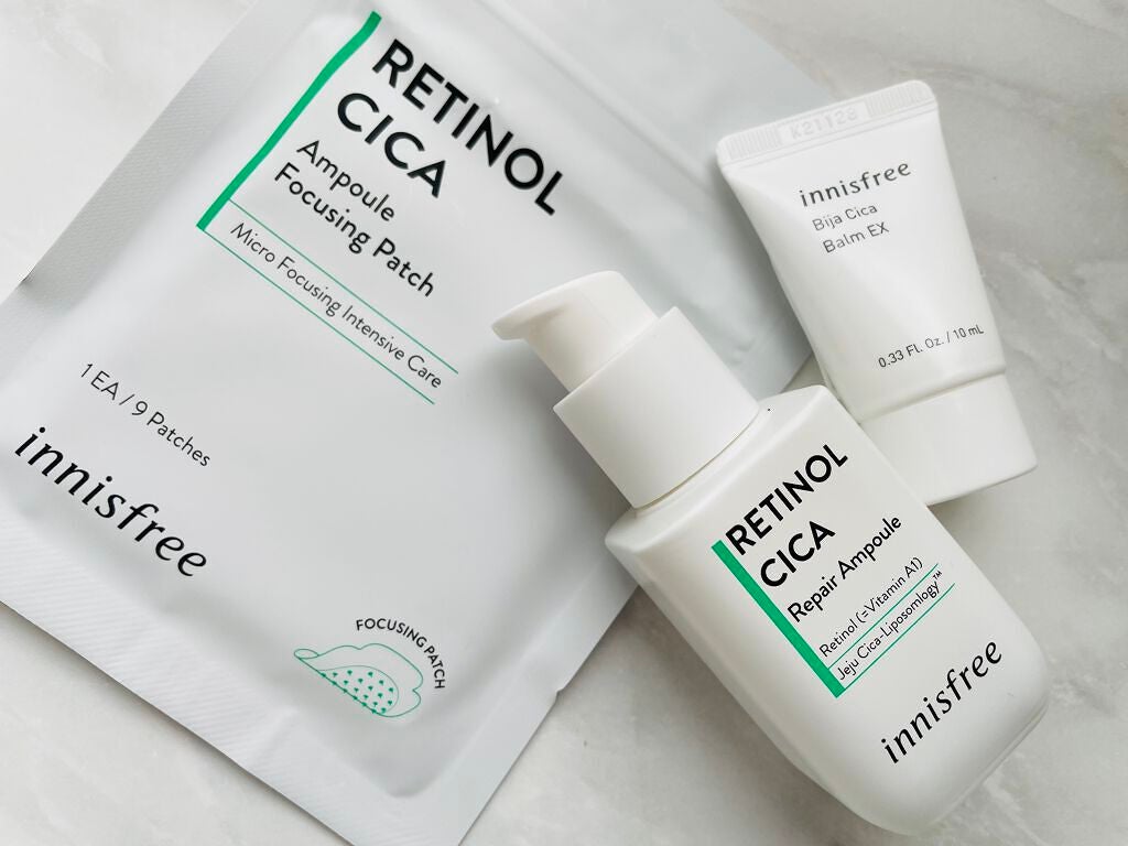 レチノール  シカ リペア セラム スペシャルセット/innisfree/美容液を使ったクチコミ(1枚目)