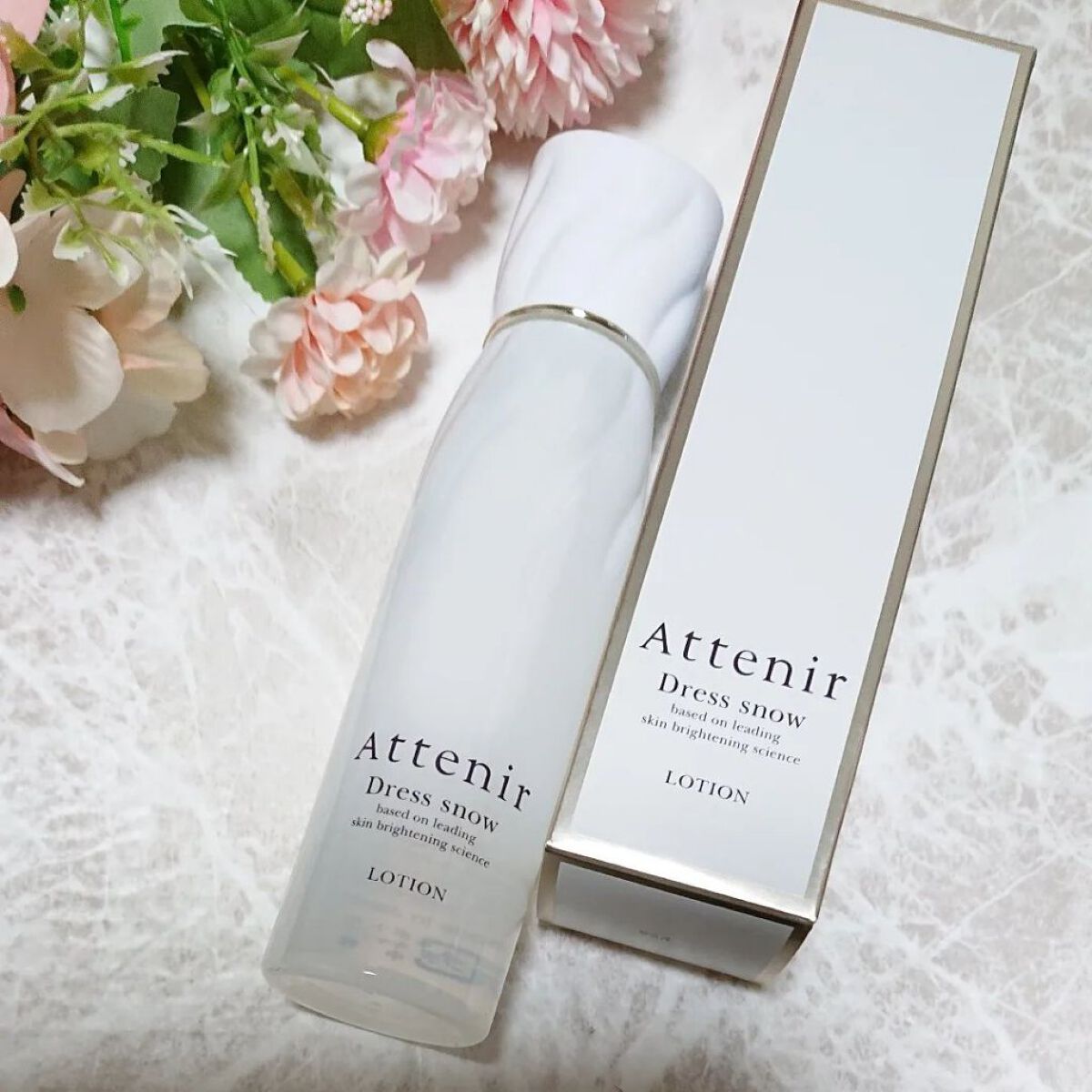ドレススノー ローション【医薬部外品】 /アテニア/化粧水を使ったクチコミ（3枚目）