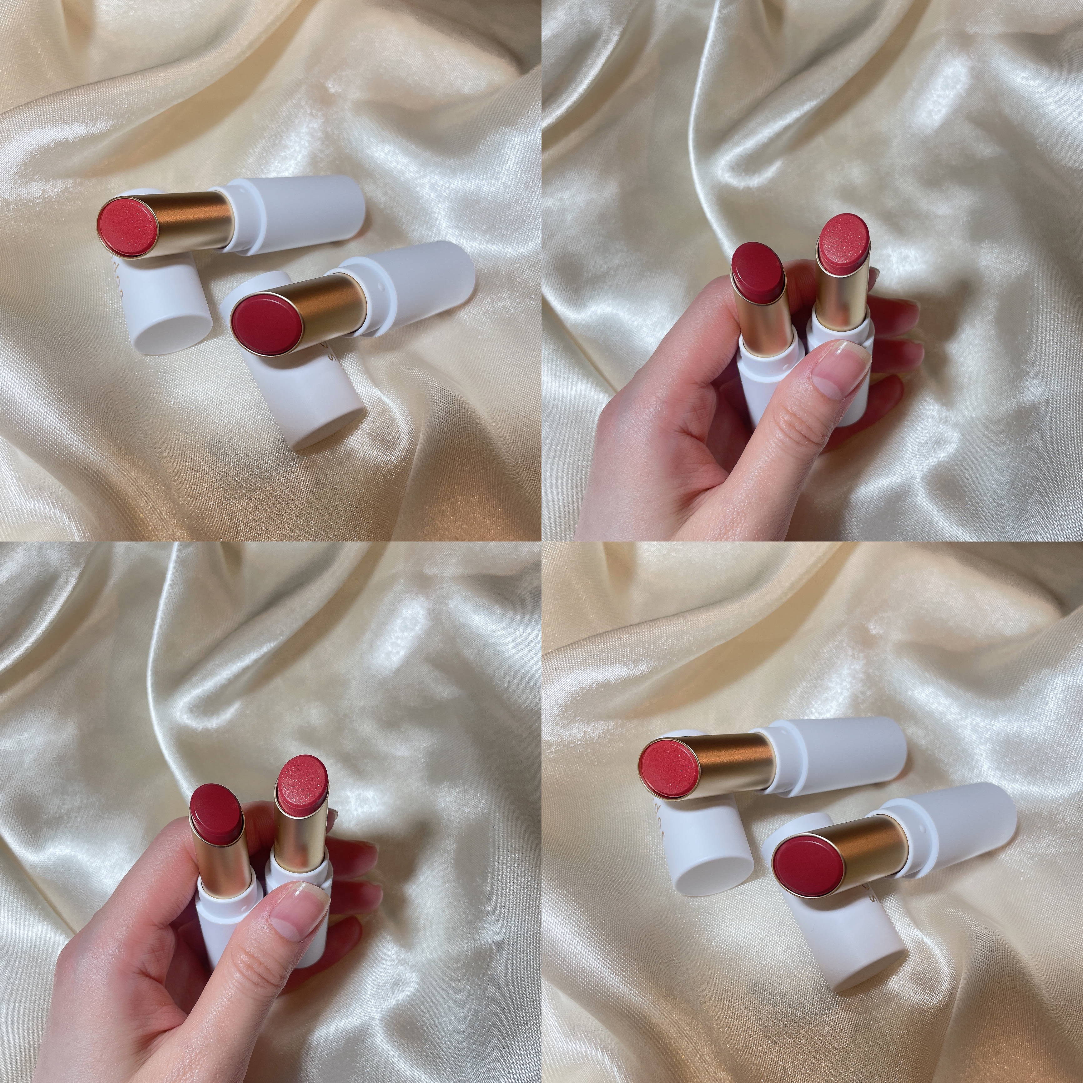 sopoのプロモーションに参加しています💎

sopoの春夏の新作リップ超可愛い〜ʘʘ
塗り心地とても滑らかで艶感が良い！

空をテーマにしたきらめきとツヤ感のリップだそう☁️♡

06はカジュアルに使いやすいコーラル
07は大人レディな