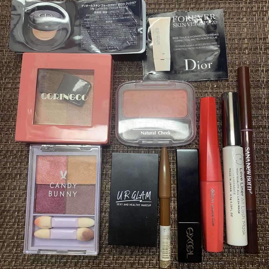 ピンクスクエアデュアルハイライター/CORINGCO/パウダーハイライトを使ったクチコミ（3枚目）