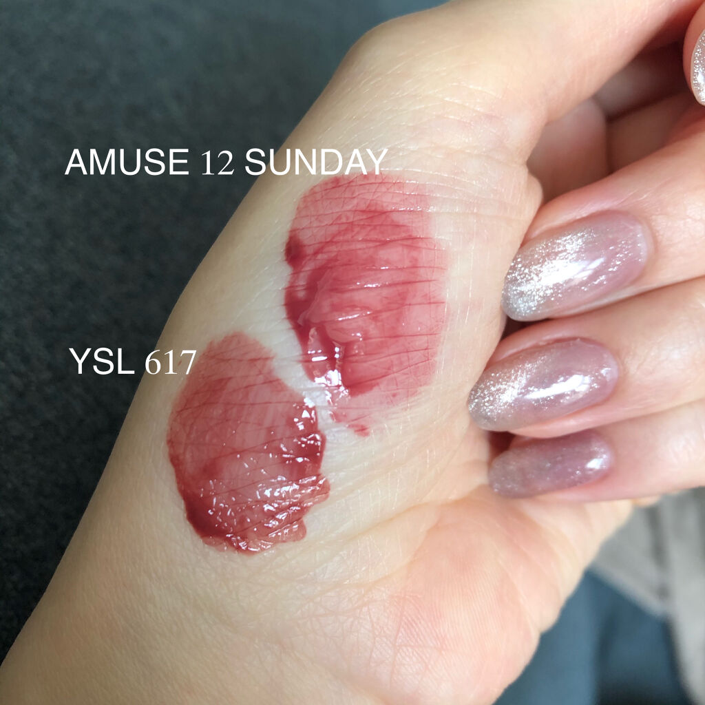 ルージュ ピュールクチュール ヴェルニ ウォーターステイン/YVES SAINT LAURENT BEAUTE/口紅を使ったクチコミ（1枚目）