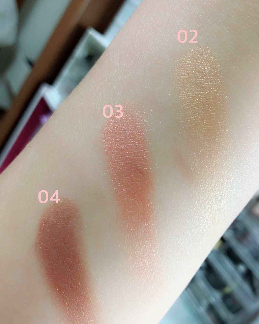 ベルベッティフィットカラーズ/キャンメイク/ジェル・クリームアイシャドウを使ったクチコミ（3枚目）