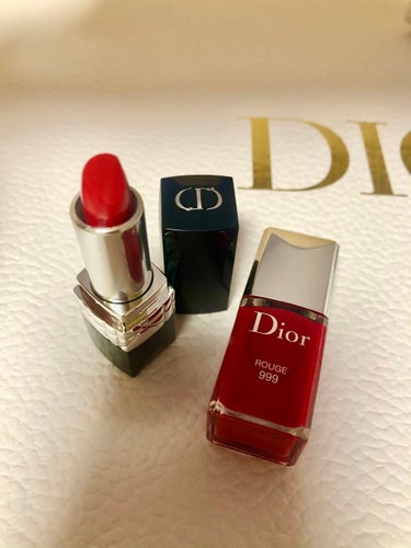 【旧】ルージュ ディオール 999/Dior/口紅を使ったクチコミ（1枚目）