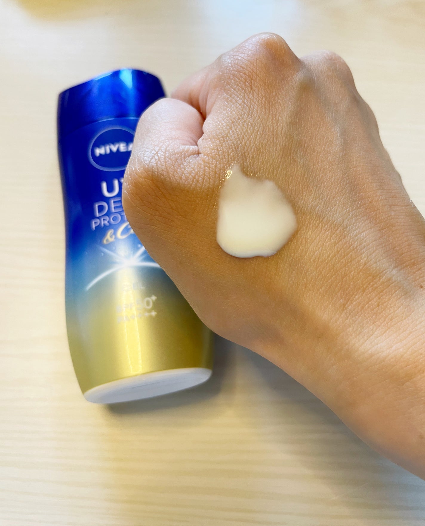 ニベアUV ディープ プロテクト&ケア ジェル/ニベア/日焼け止めジェルを使ったクチコミ(2枚目)