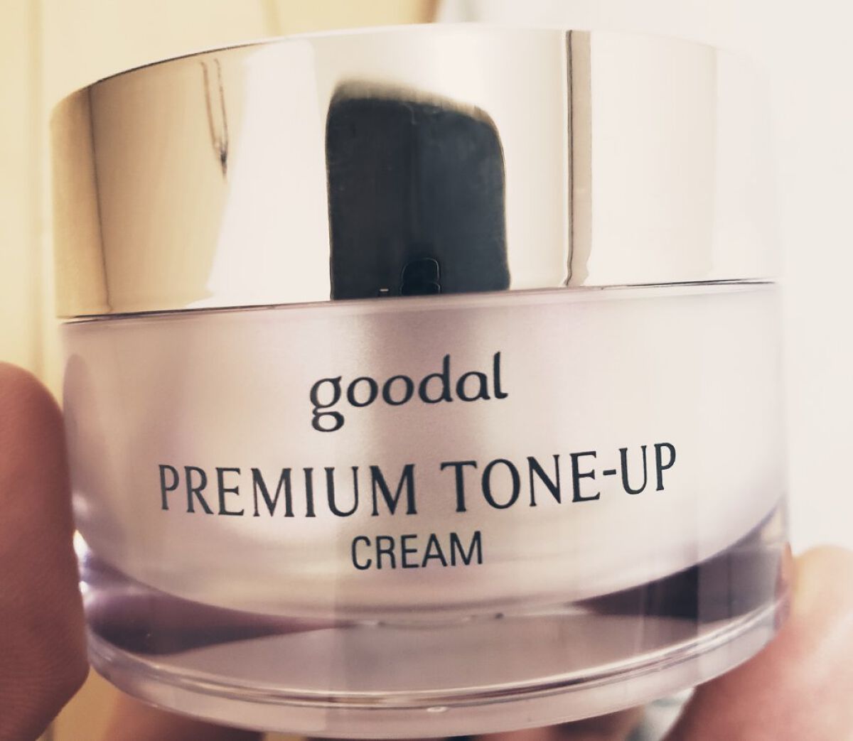 プレミアムトーンアップクリーム/goodal/フェイスクリームを使ったクチコミ（1枚目）
