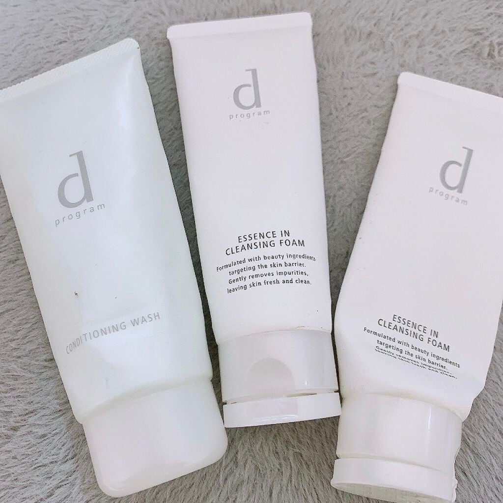 エッセンスイン クレンジングフォーム/d プログラム/洗顔フォームを使ったクチコミ(1枚目)