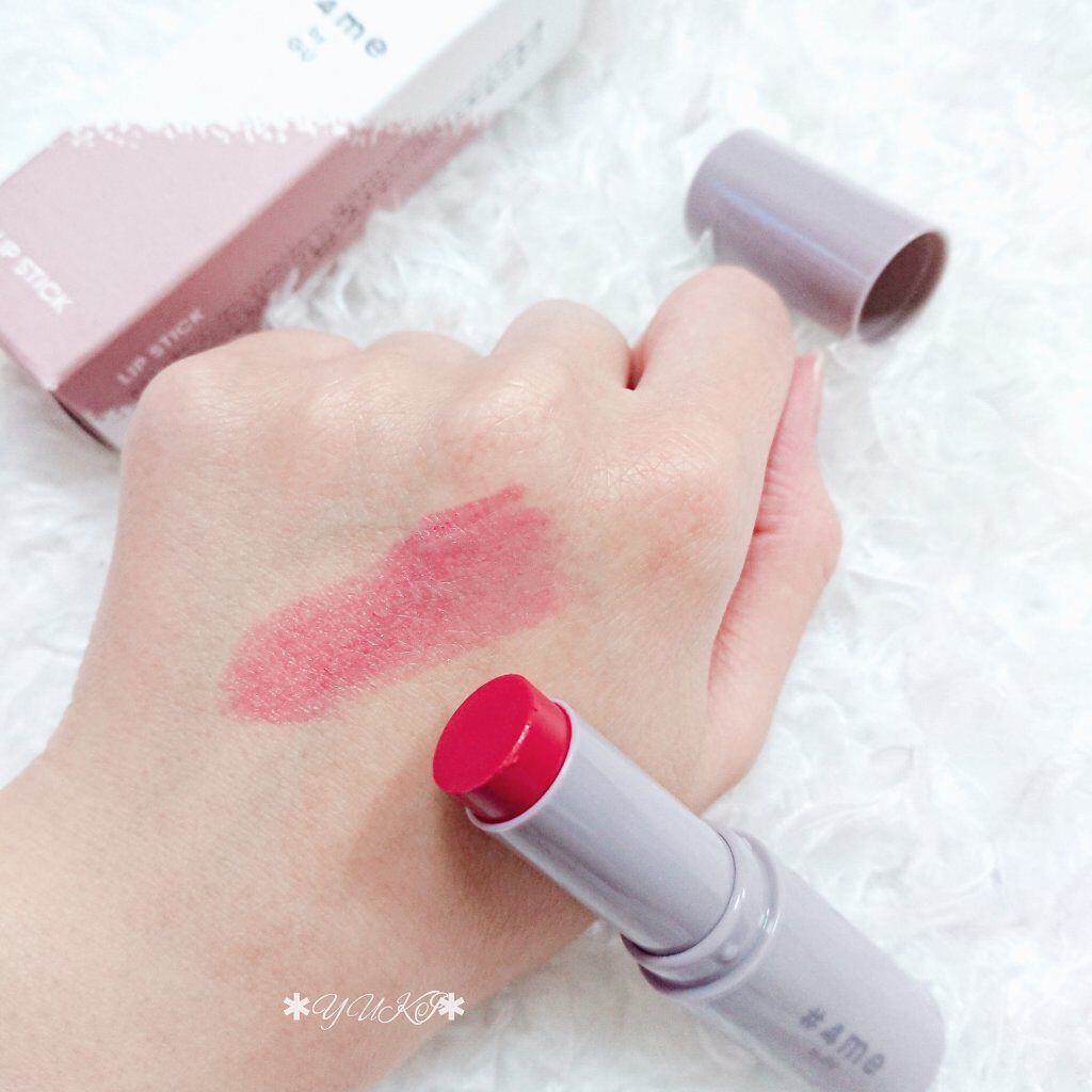 リップスティック/#4me by GU/口紅を使ったクチコミ（2枚目）