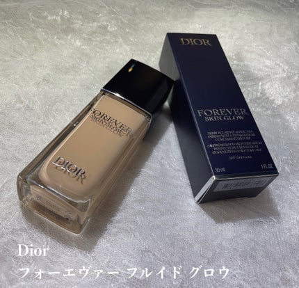 ディオールスキン フォーエヴァー フルイド グロウ/Dior/リキッドファンデーションを使ったクチコミ(1枚目)