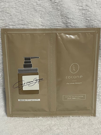 クレイクリームシャンプー(モイスト)/cocone/市販シャンプーを使ったクチコミ(1枚目)