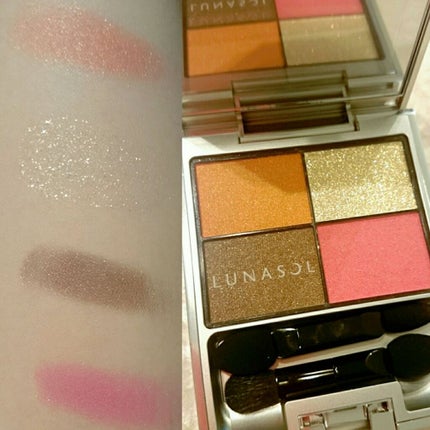 コントラスティングカラーアイズ/LUNASOL/アイシャドウパレットを使ったクチコミ(2枚目)