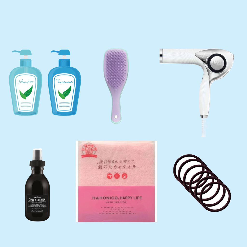 OI ALL IN ONE MILK/ダヴィネス/ヘアミストを使ったクチコミ（2枚目）