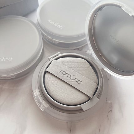 ヌーゼロクッション/rom&nd/クッションファンデーションを使ったクチコミ(2枚目)