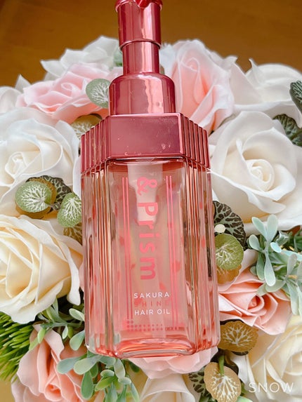 SAKURA SHINE ヘアオイル/&Prism/ヘアオイルを使ったクチコミ(1枚目)