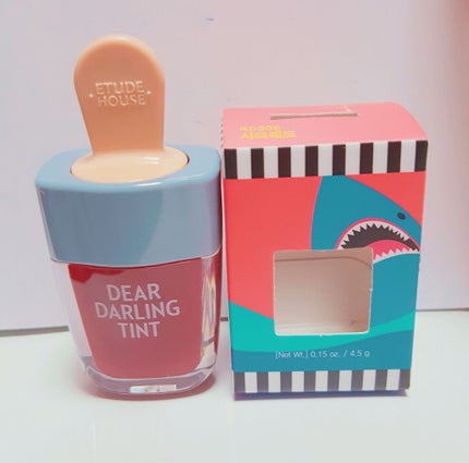 ディアダーリン ウォータージェルティント (アイスティント)/ETUDE/口紅を使ったクチコミ(1枚目)