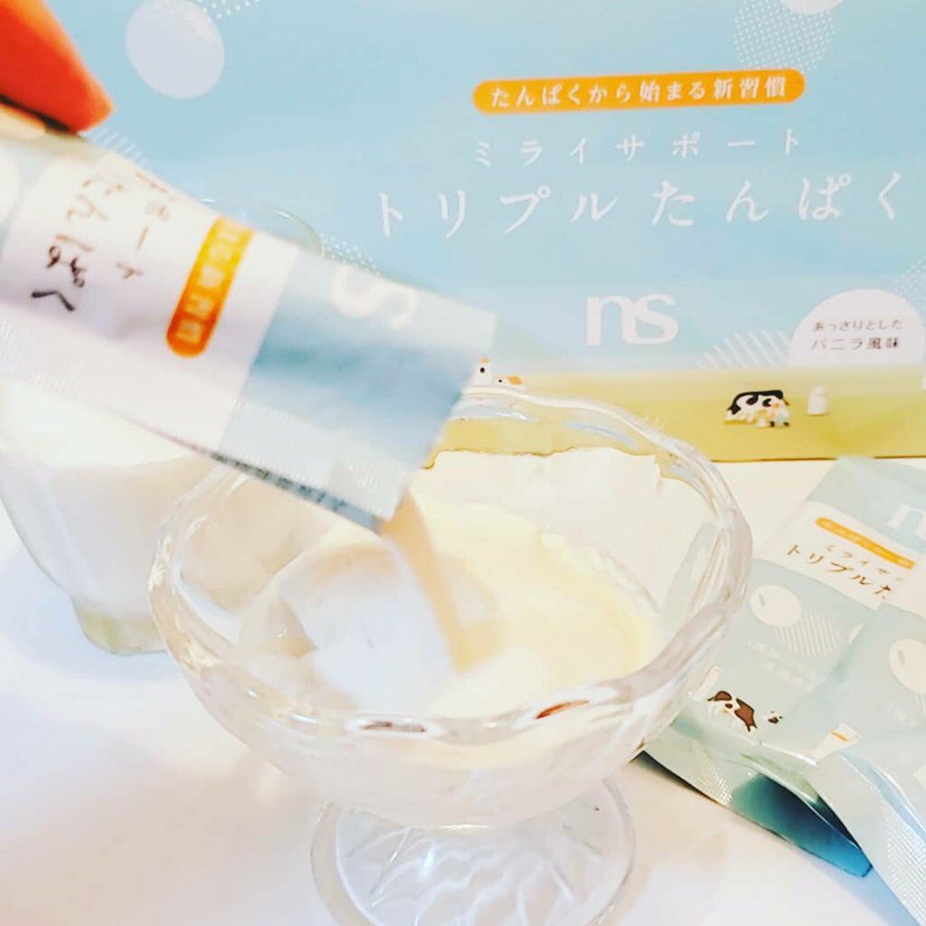 ミライサポート トリプルたんぱく/シャルレ/健康サプリメントを使ったクチコミ（2枚目）