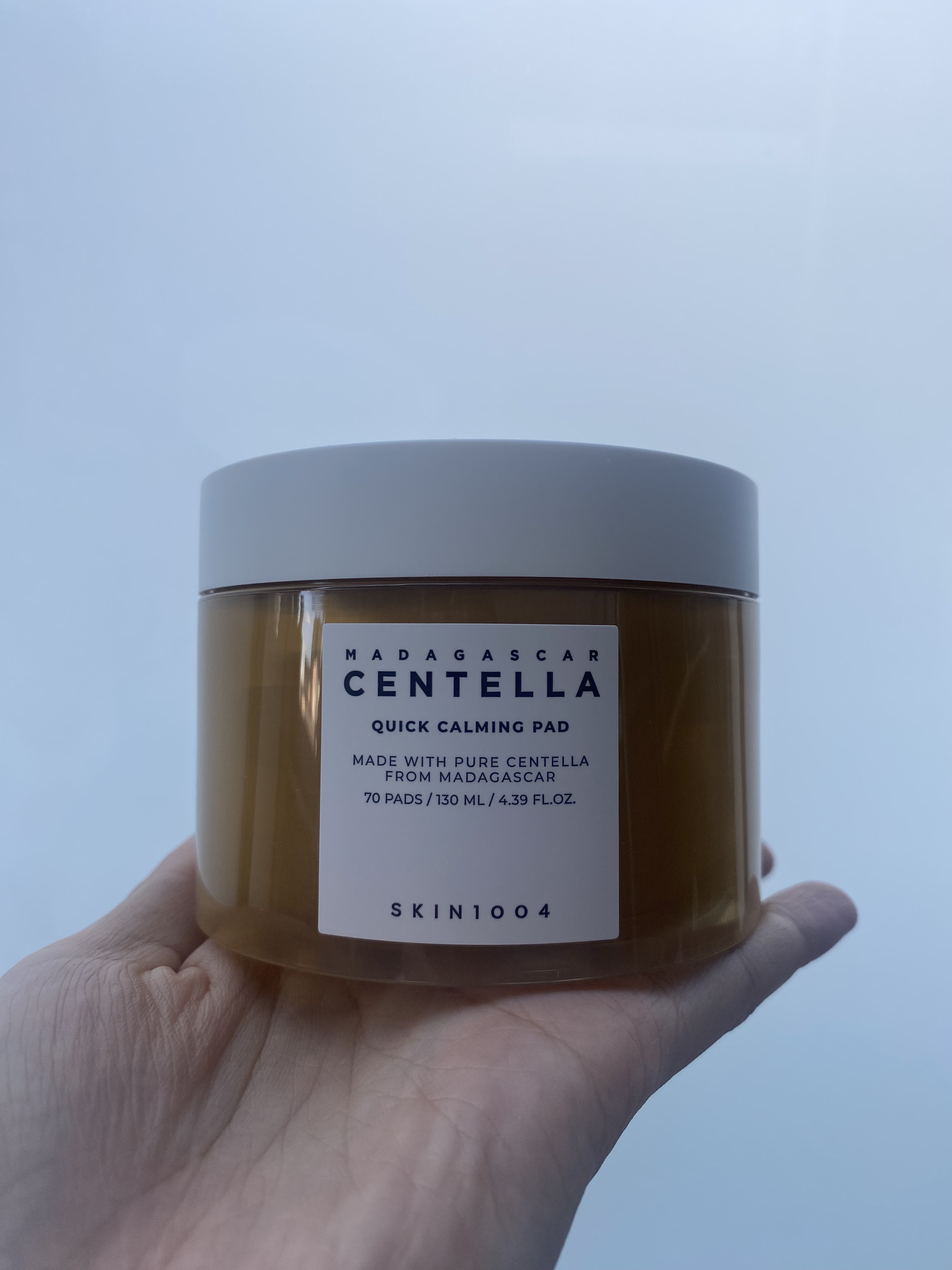 センテラ クイックカーミングパッド/SKIN1004/トナーパッドを使ったクチコミ（1枚目）