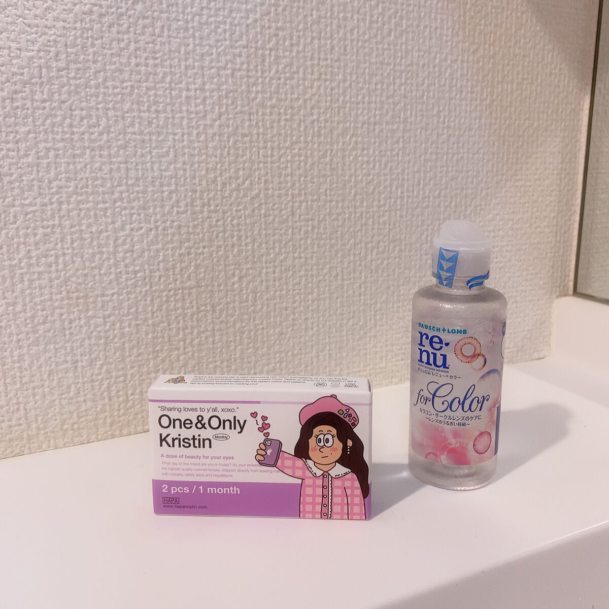 One & Only Kristin/Hapa kristin/カラーコンタクトレンズを使ったクチコミ(3枚目)