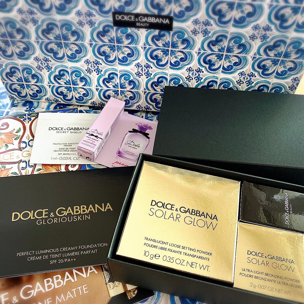 ソーラーグロウ ウルトラライト ブロンジングパウダー/DOLCE&GABBANA BEAUTY/ブロンザーを使ったクチコミ(3枚目)