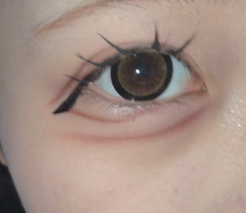 スムースリキッドアイライナー スーパーキープ/ヒロインメイク/リキッドアイライナーを使ったクチコミ（2枚目）