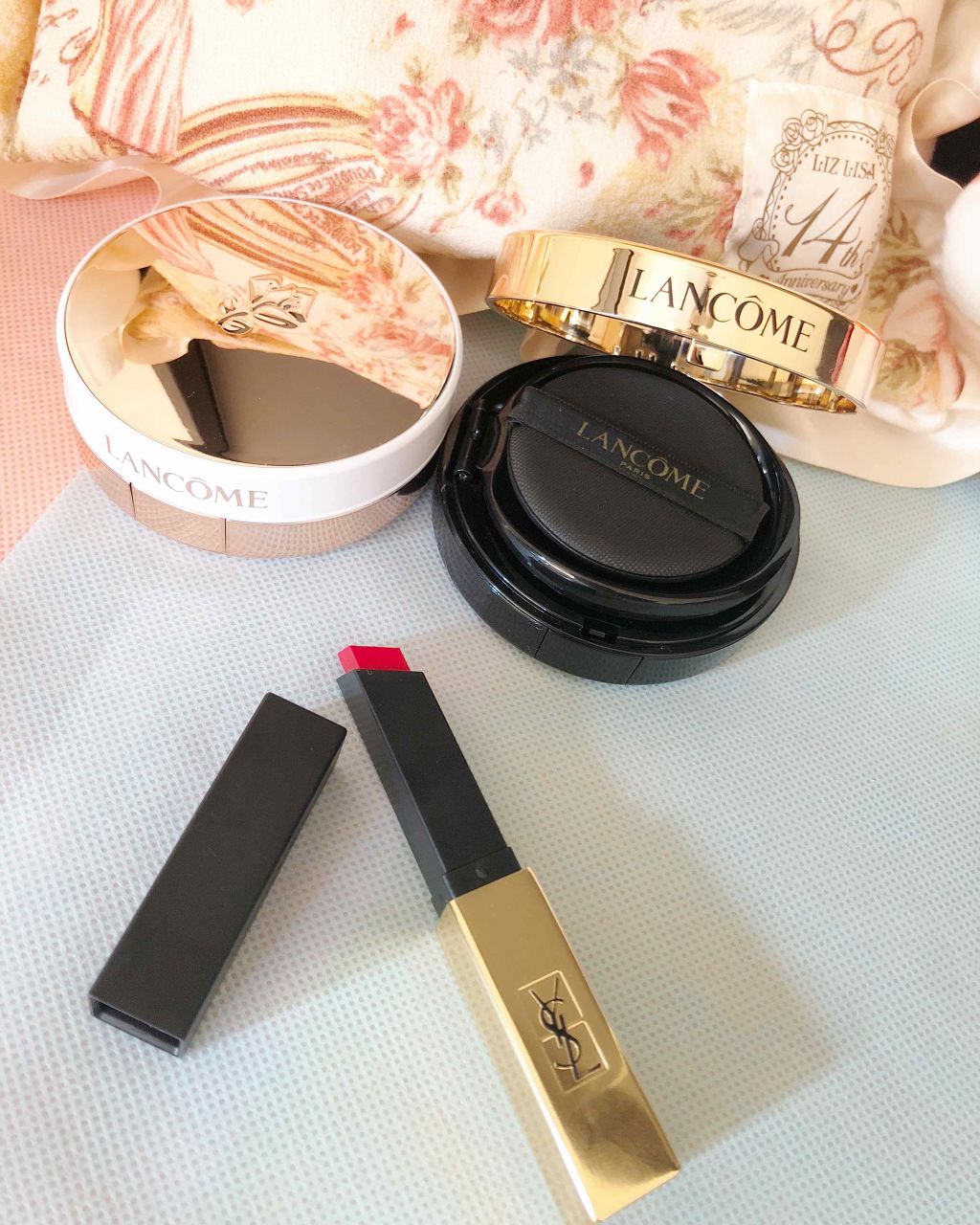 タン イドル ウルトラ クッションコンパクト/LANCOME/クッションファンデーションを使ったクチコミ（2枚目）