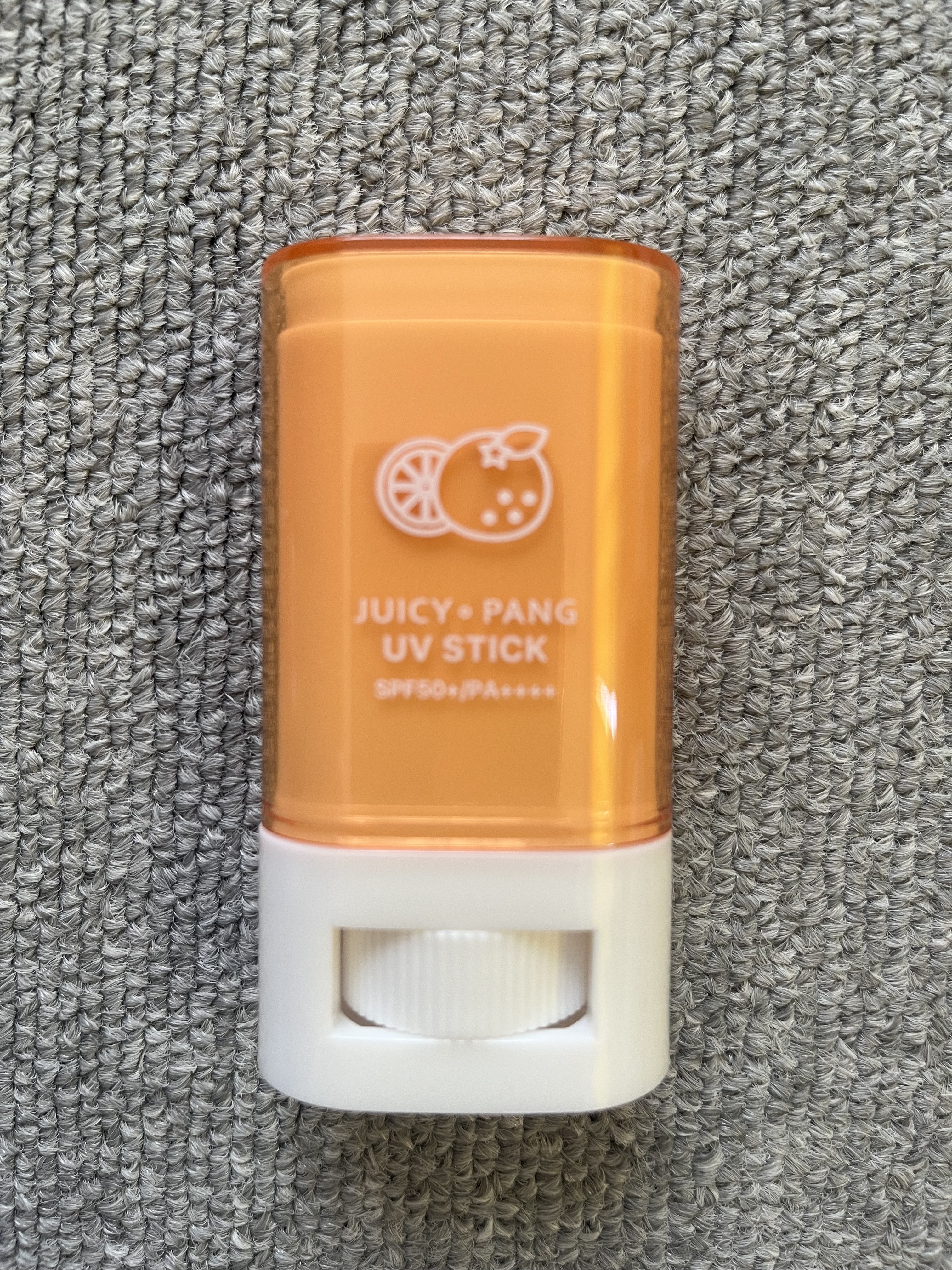 アピュー ジューシーパン UVスティック OR01 オレンジバー/A’pieu/日焼け止め・UVケアを使ったクチコミ（2枚目）