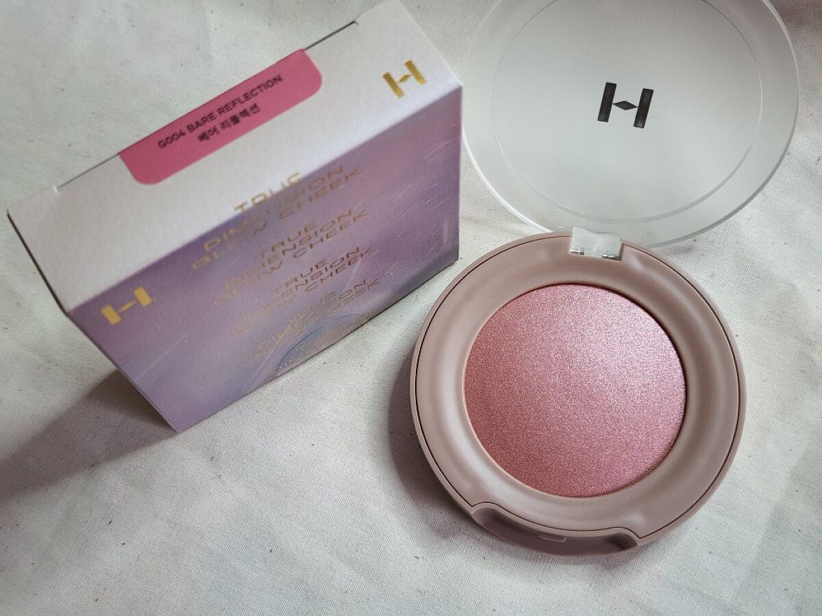 トゥルーディメンショングロウチーク/hince/パウダーチークを使ったクチコミ(5枚目)